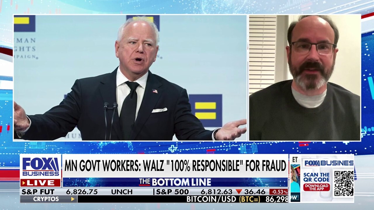 Tim Walz is '100% responsible' for alleged fraud in Minnesota, critic charges