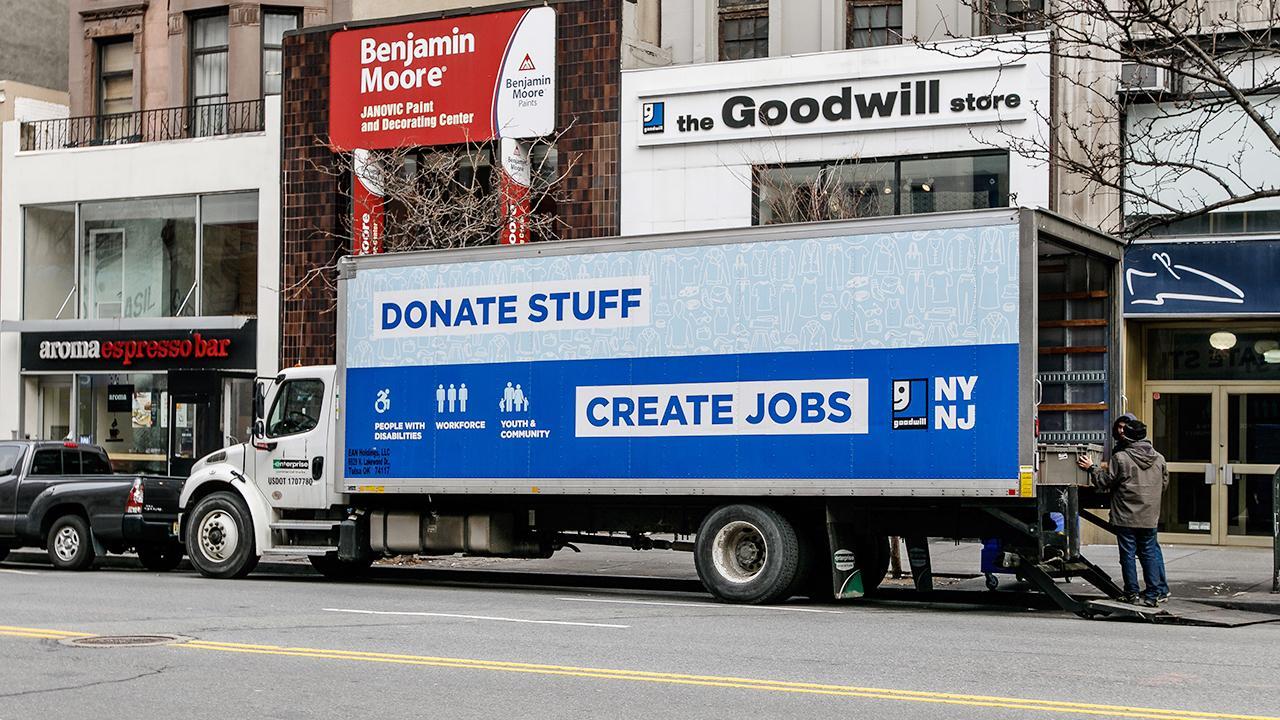 Goodwill donations surge during holiday giving season