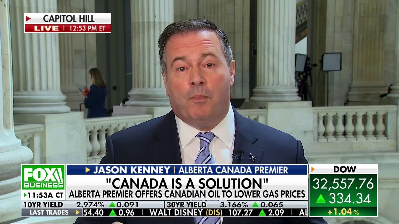 Alberta Premier Jason Kenney pitches Canadian oil to the U.S. 