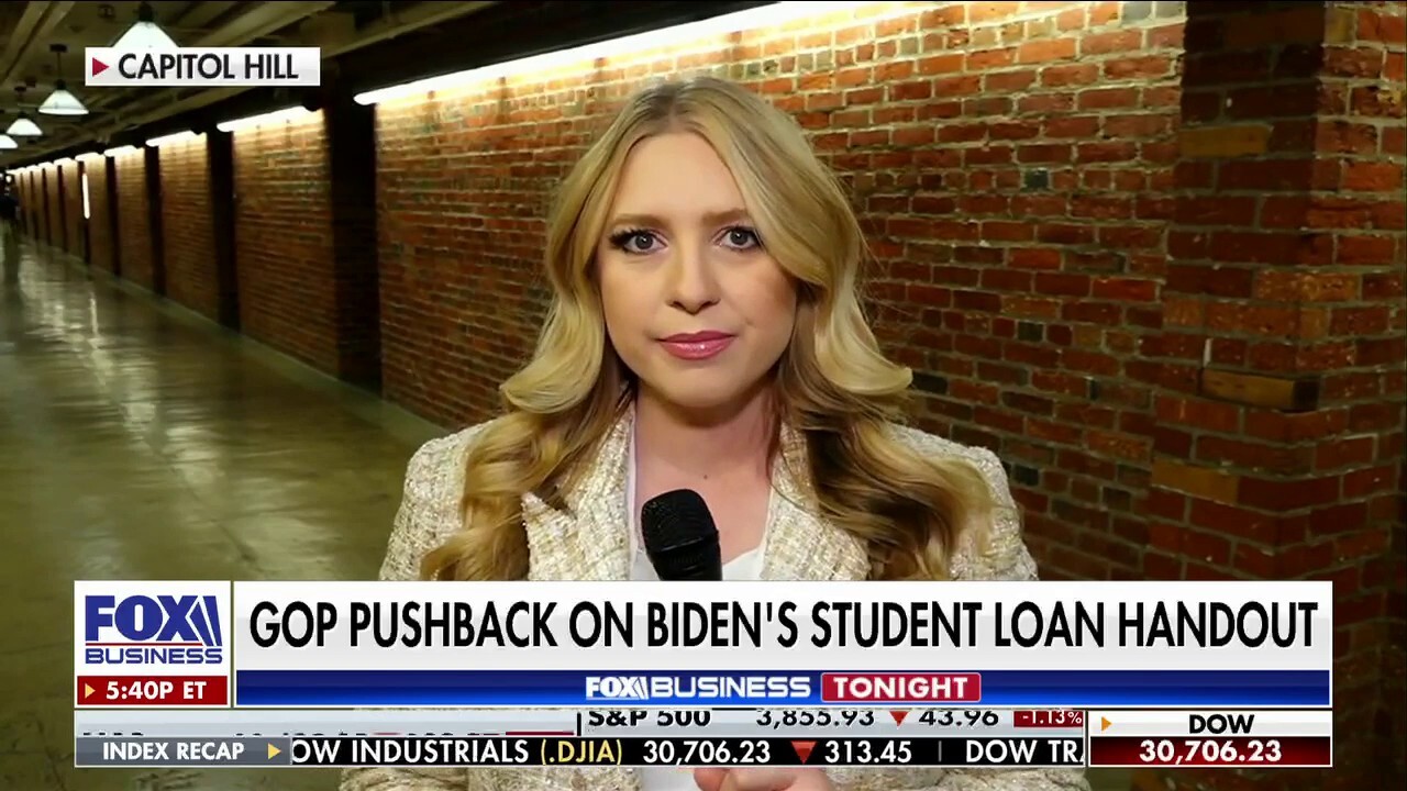GOP pushes back on Biden’s student loan handout