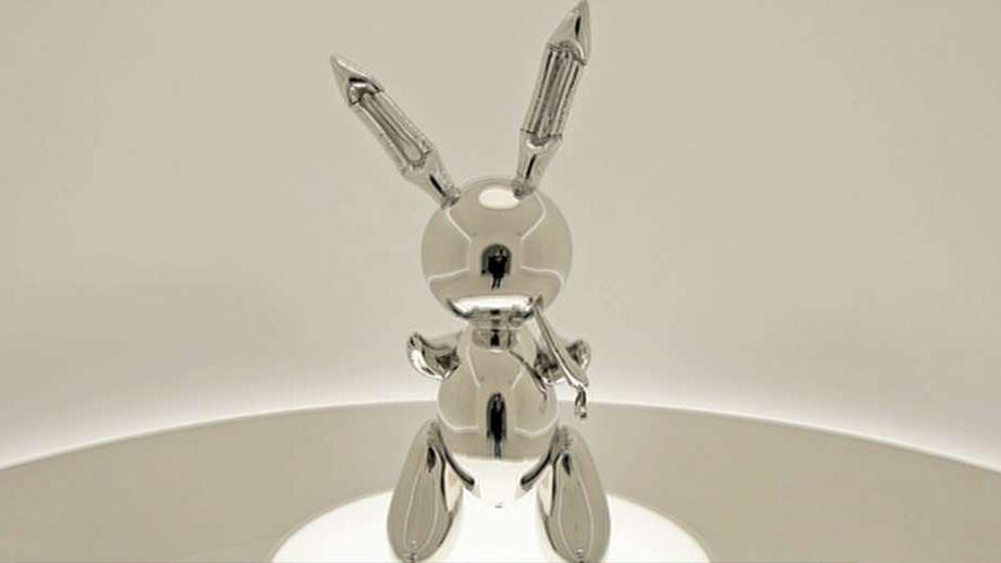Jeff Koons''Rabbit' sculpture sells for $91M