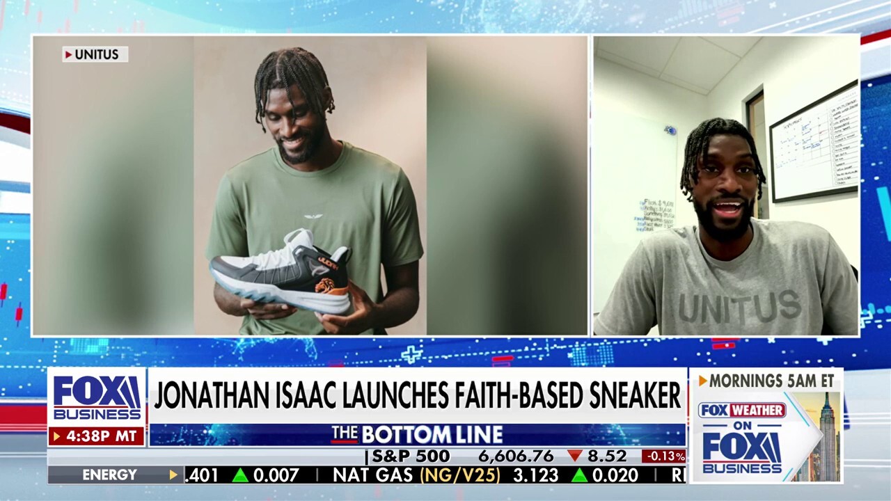 NBA player launches faith-based sneaker, aims to unite those who 'serve the same God'
