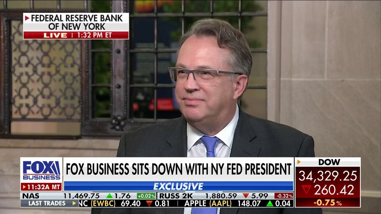 NY Federal Reserve president expects ‘significant decline’ in inflation in 2023