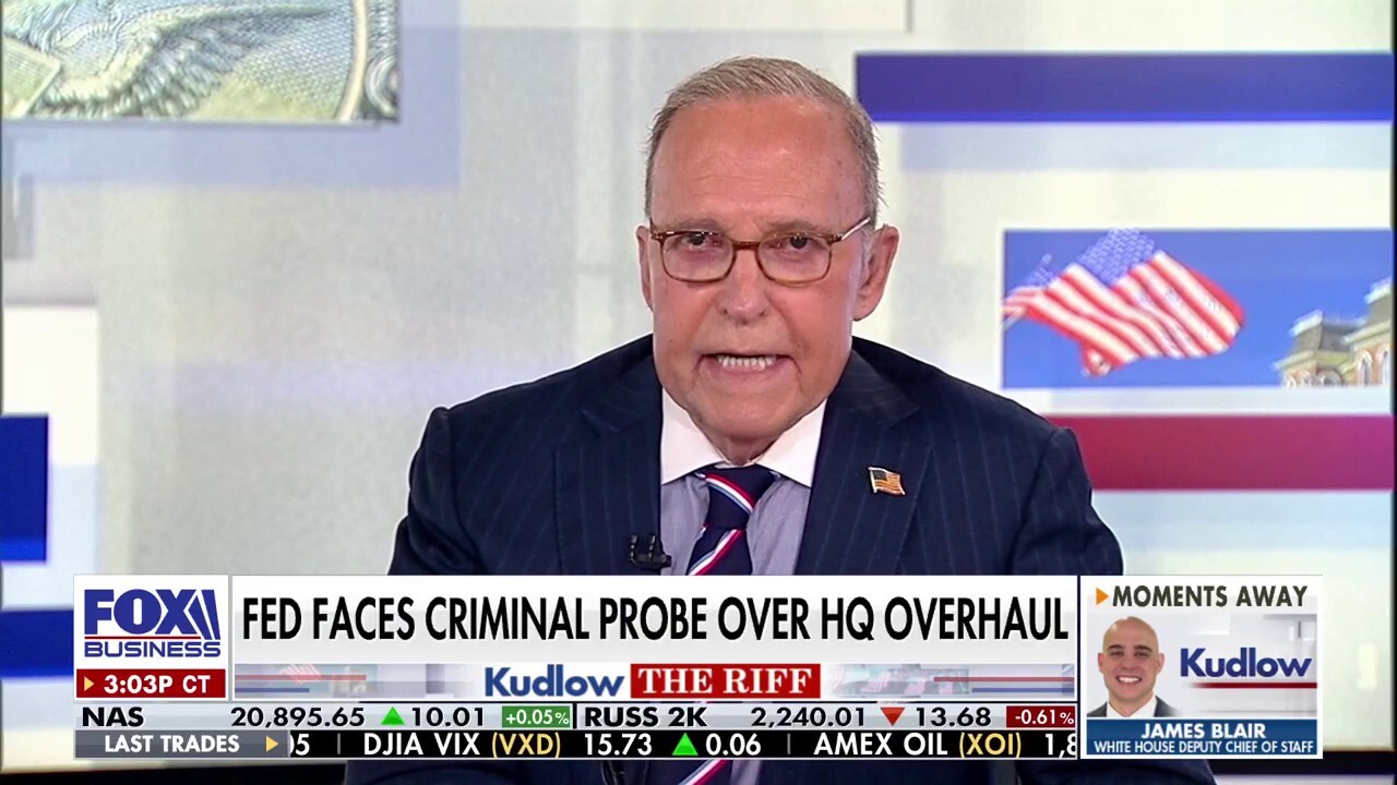  Larry Kudlow: Fed Gov. Chris Waller breaks the Powell groupthink and demands a rate cut now