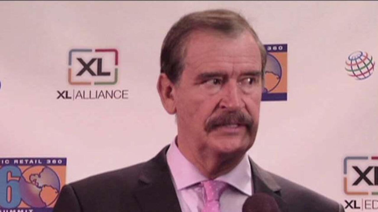 Vicente Fox's feud with Donald Trump
