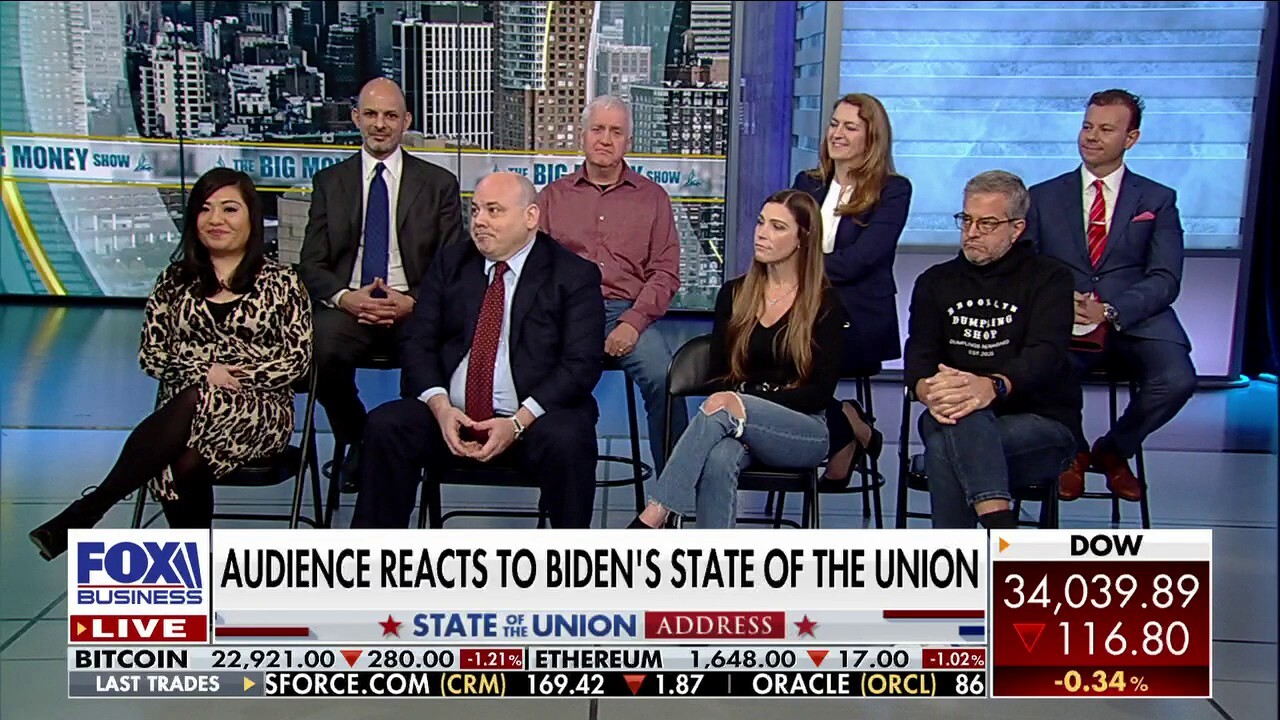On ‘The Big Money Show,’ a live studio audience weighs in on President Biden’s widely criticized State of the Union speech.