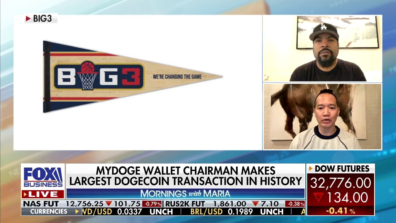MyDoge chairman buys Ice Cube's BIG3 basketball team in history's largest commercial crypto transaction
