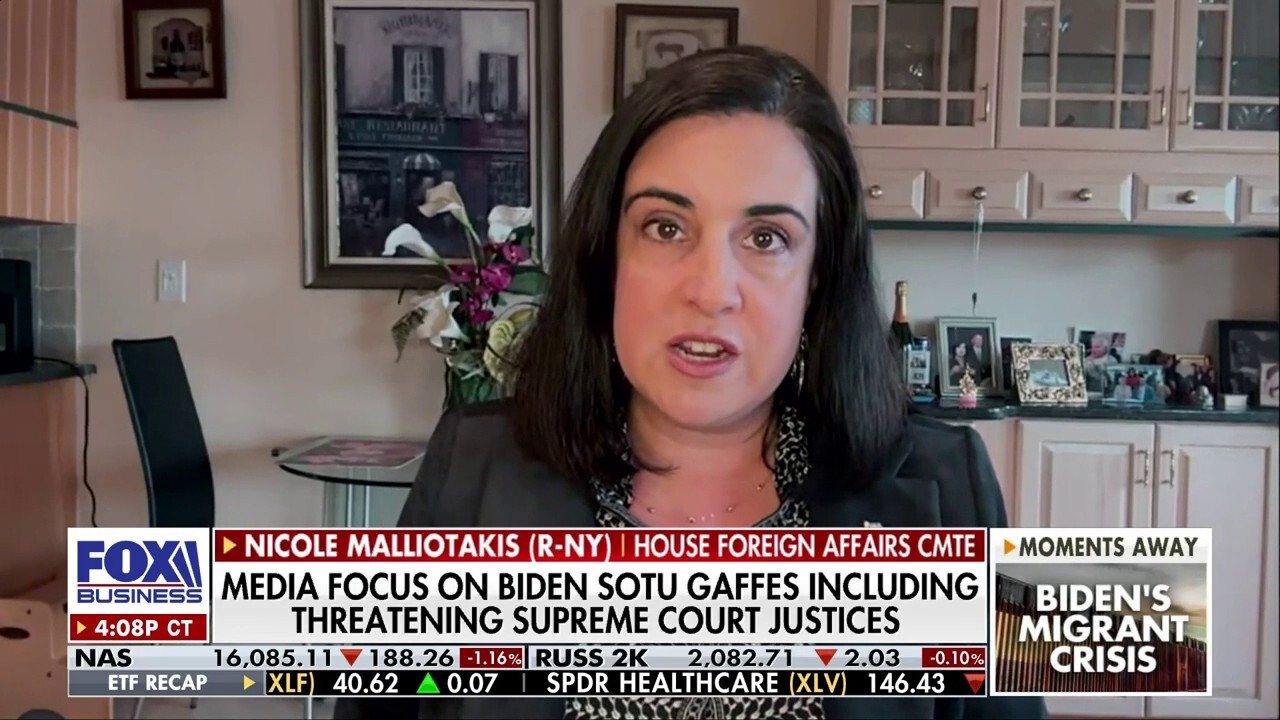 There is not only a cognitive issue with Biden but ‘laziness’: Rep. Nicole Malliotakis