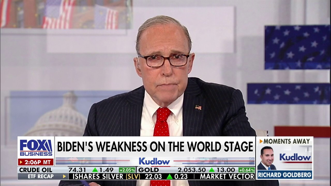 Fox Business host Larry Kudlow said appeasing the Houthis is about appeasing Iran on 'Kudlow.'
