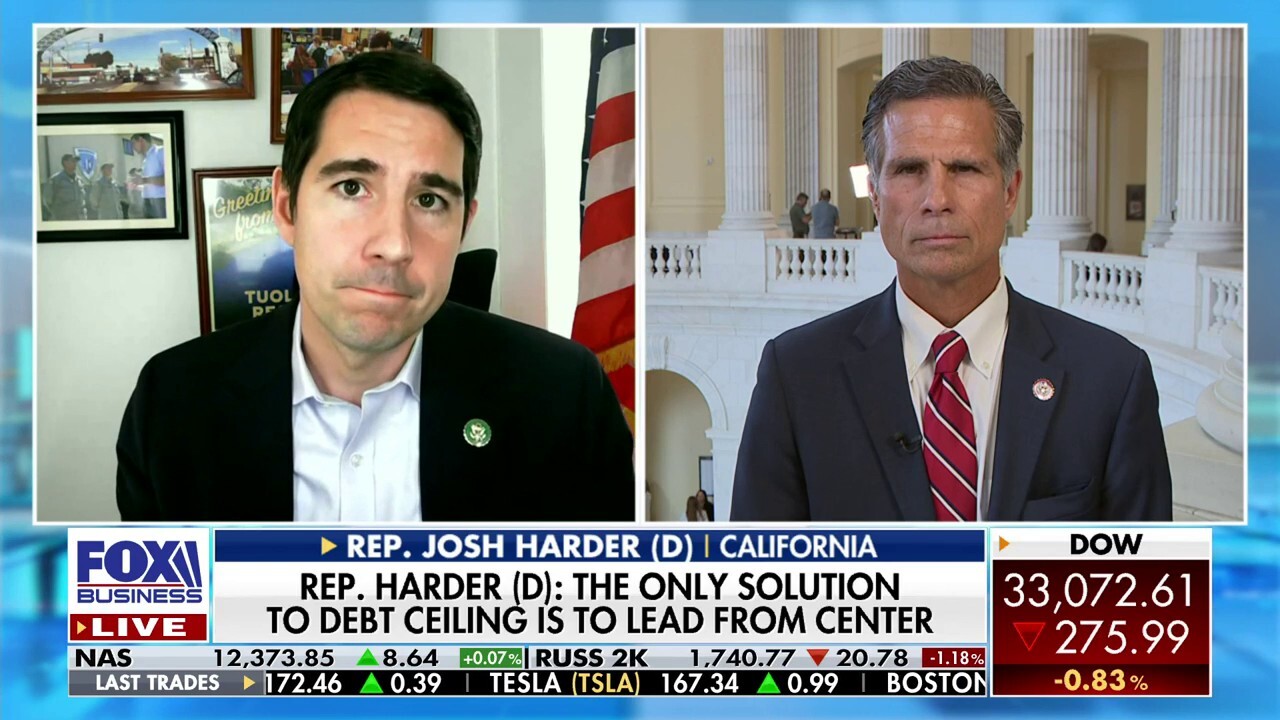 Only way to solve debt crisis is to lead from the center: Rep. Josh Harder 