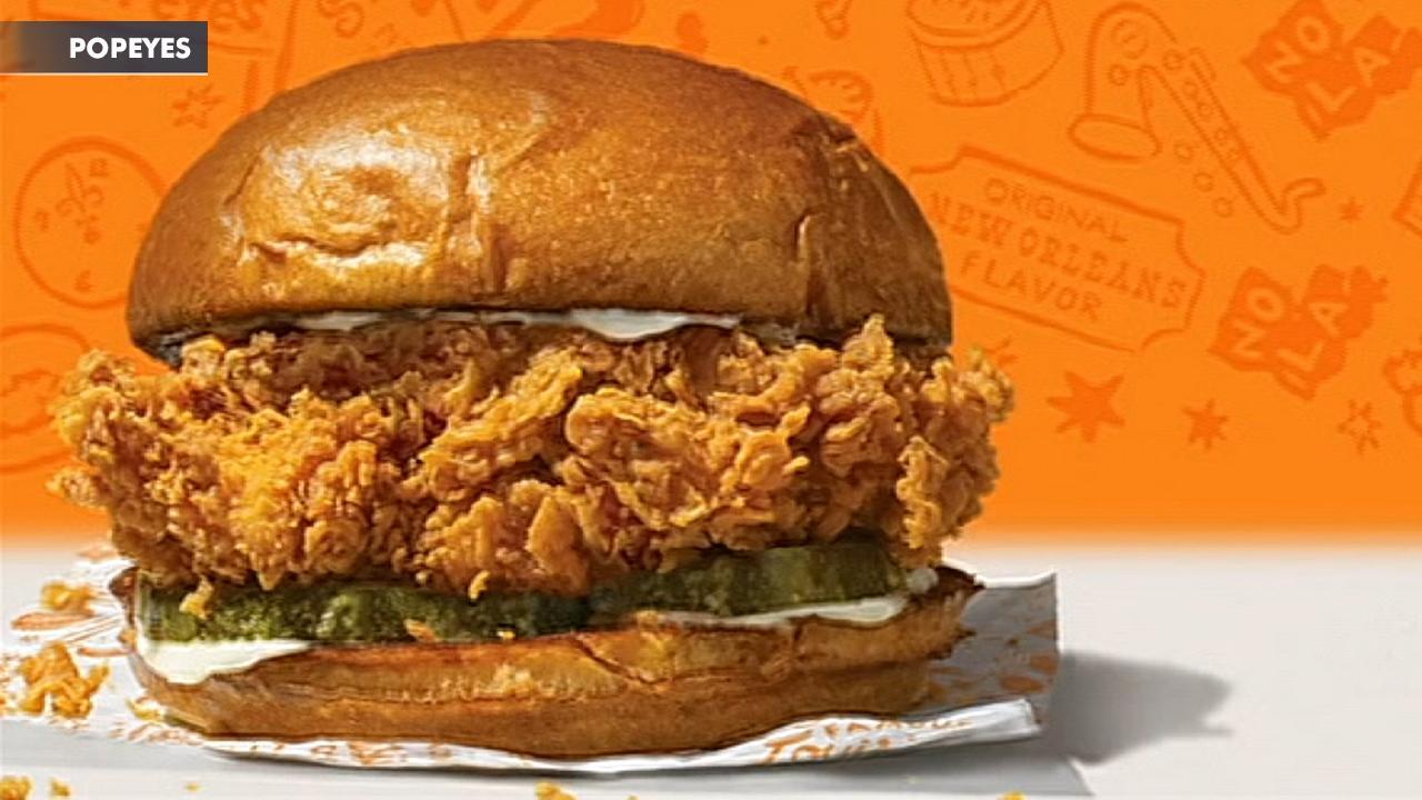 Popeyes' popular chicken sandwich is coming back; Tiffany releasing the Advent calendar of your dreams