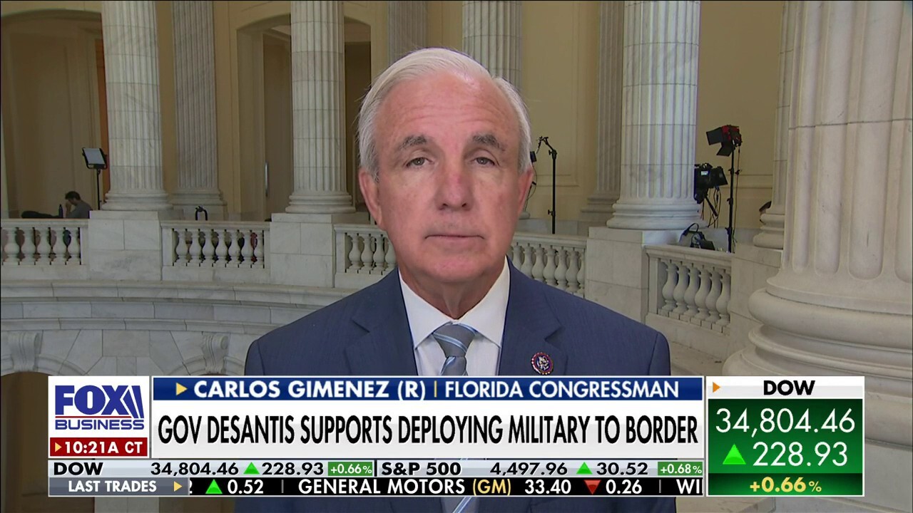 Biden is a 'madman' for allowing border surge to continue: Rep. Carlos Gimenez