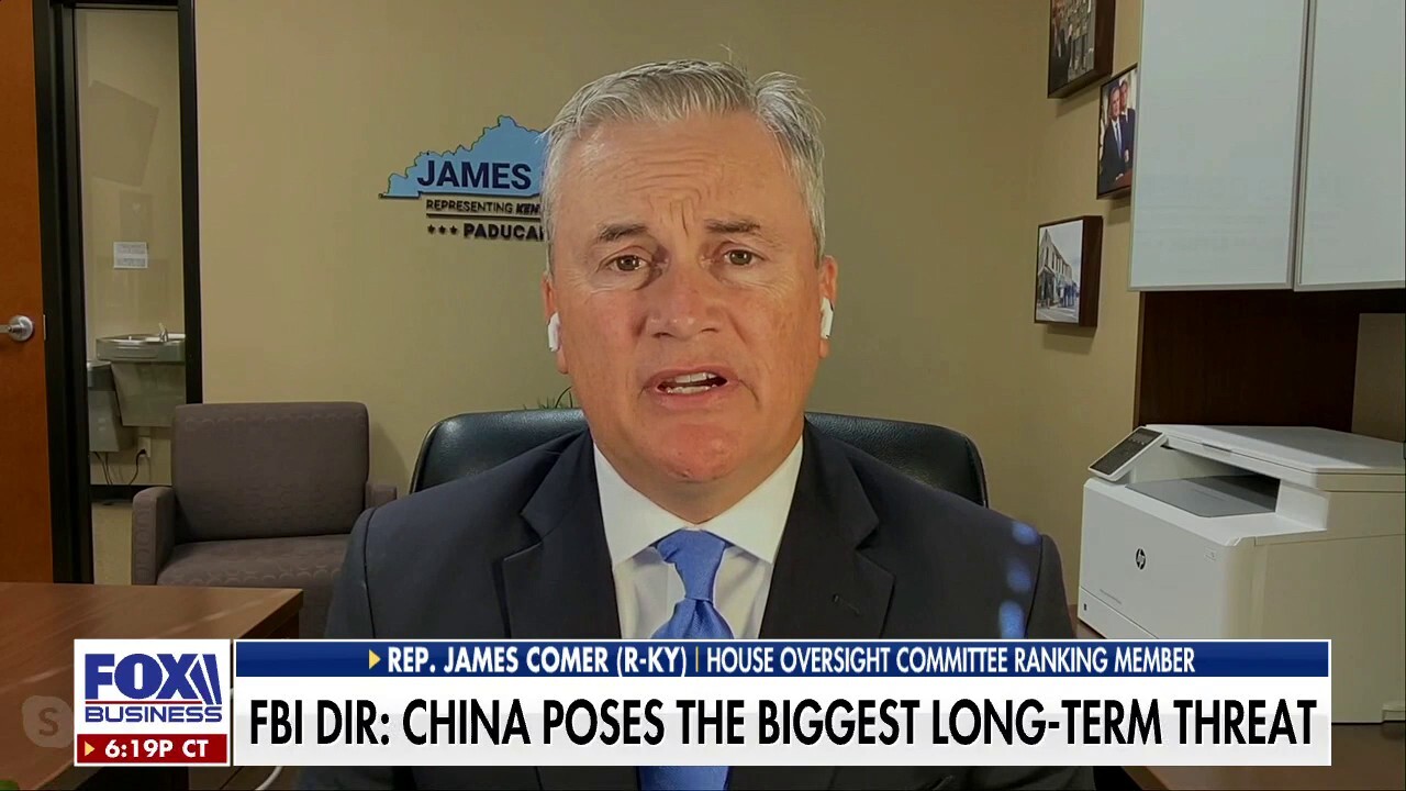 It’s very concerning that this administration continues to turn a blind eye to China: Rep. James Comer