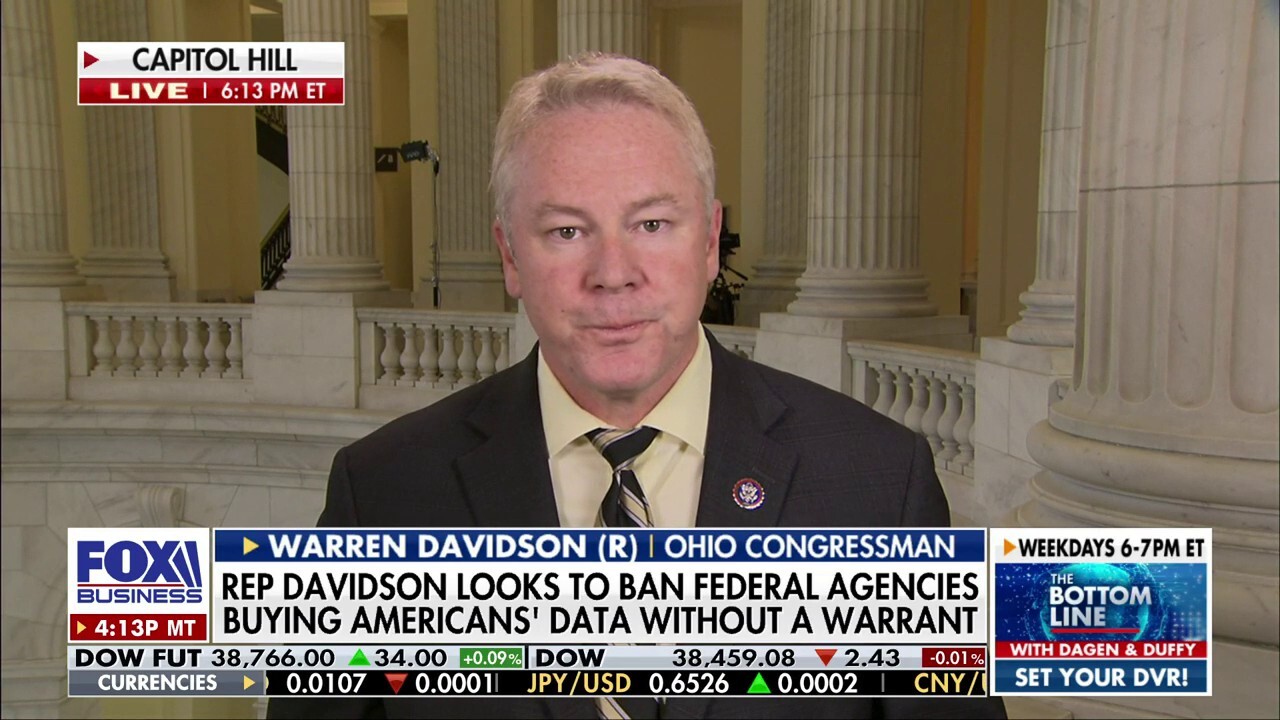  You need a warrant to search US intelligence data: Rep. Warren Davidson