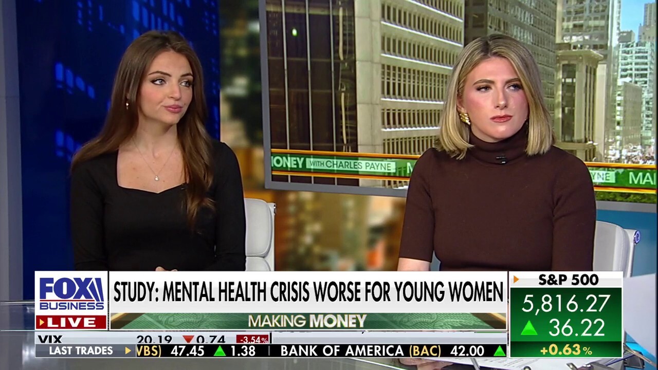 Why do young liberal women suffer greater with mental health conditions? 