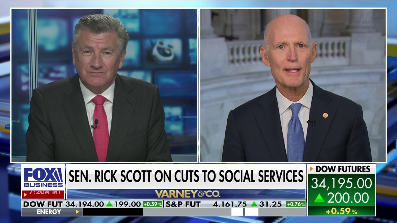 Sen. Rick Scott, R-Fla., discusses Biden's 'hypocritical' comments on social services during his days in Congress, and why he's accusing the president of cheating on his taxes.