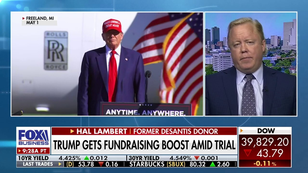 Point Bridge Capital founder Hal Lambert weighs in on Trump's fundraising haul and polling amid his New York trial.