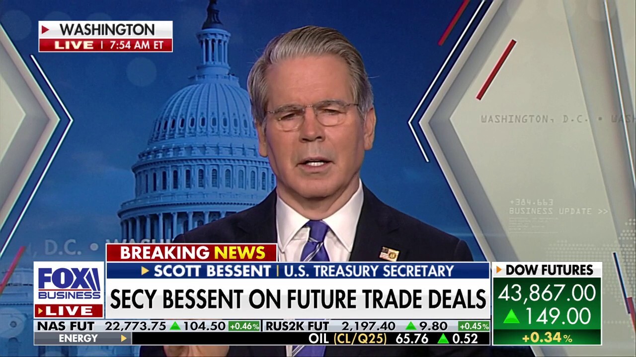 U.S. Treasury Secretary Scott Bessent details the reportedly signed U.S.-China trade deal, talks 'setting the table' for future tariff negotiations and weighs in on the president's 'big, beautiful bill.'