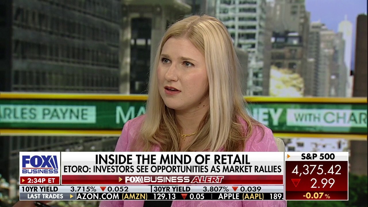 Callie Cox, eToro U.S. investment analyst, explains why retail investors are 'holding calm and steady' on 'Making Money.'