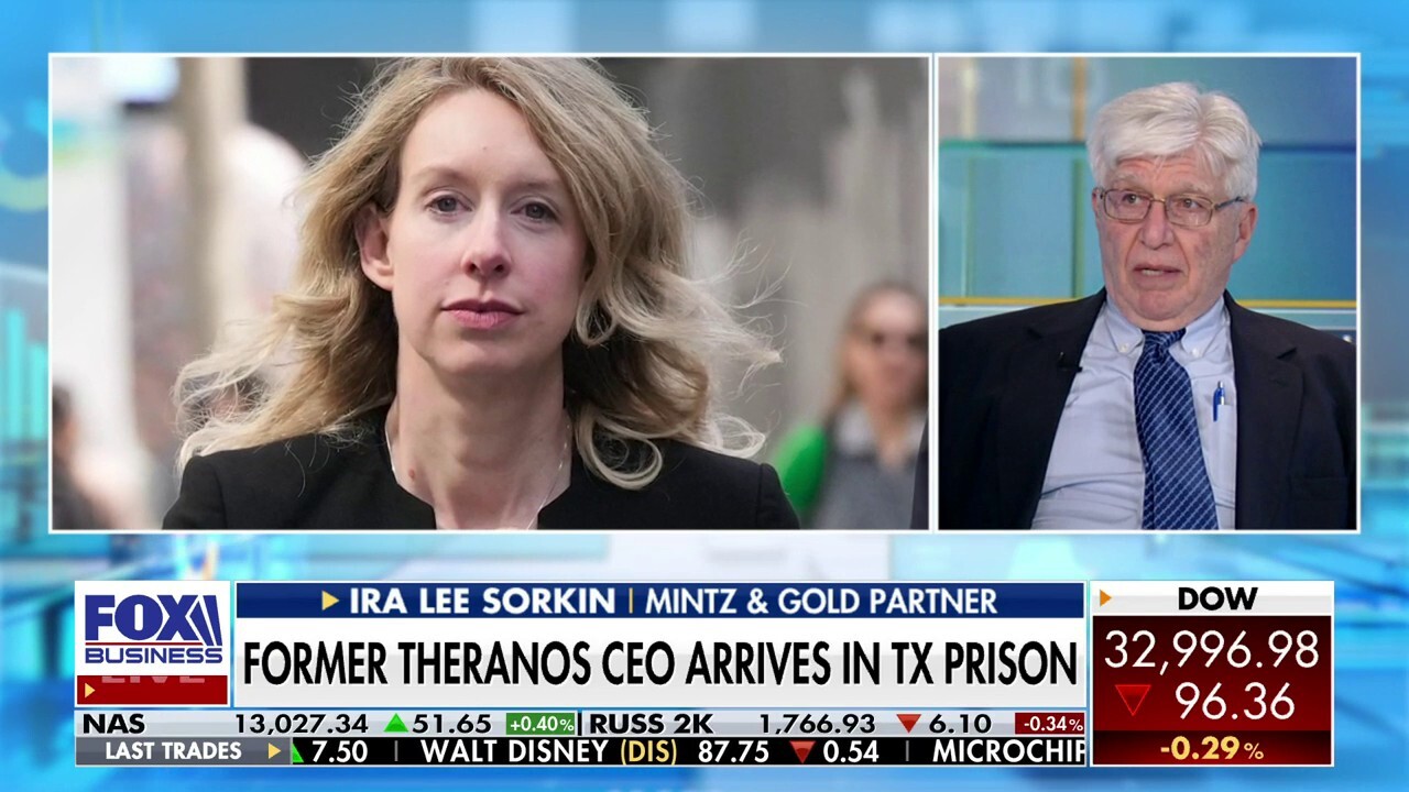 Mintz & Gold partner Ira Lee Sorkin discusses the Elizabeth Holmes fraud case as the former Theranos founder reports to prison on The Claman Countdown.