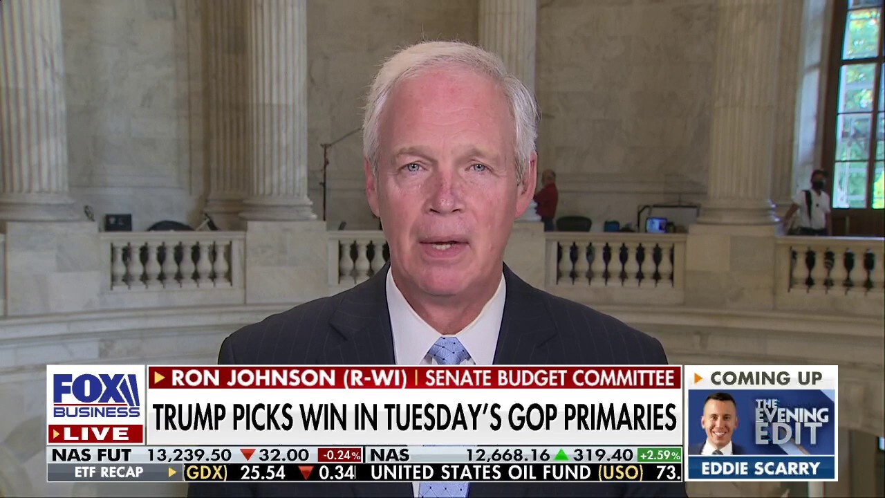 Senator Ron Johnson: America is in a recession because of 'bad policy'