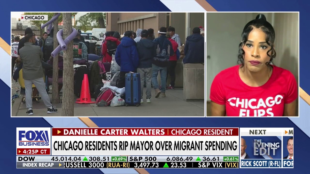 Chicago resident Danielle Carter-Walters details reality in Chicago on ‘The Evening Edit’ as city officials face criticism for spending on illegal immigration.