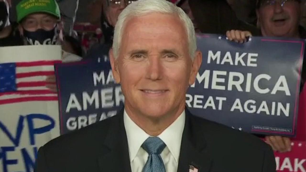 VP Pence hosts a 'Make America Great Again!' event -FBN