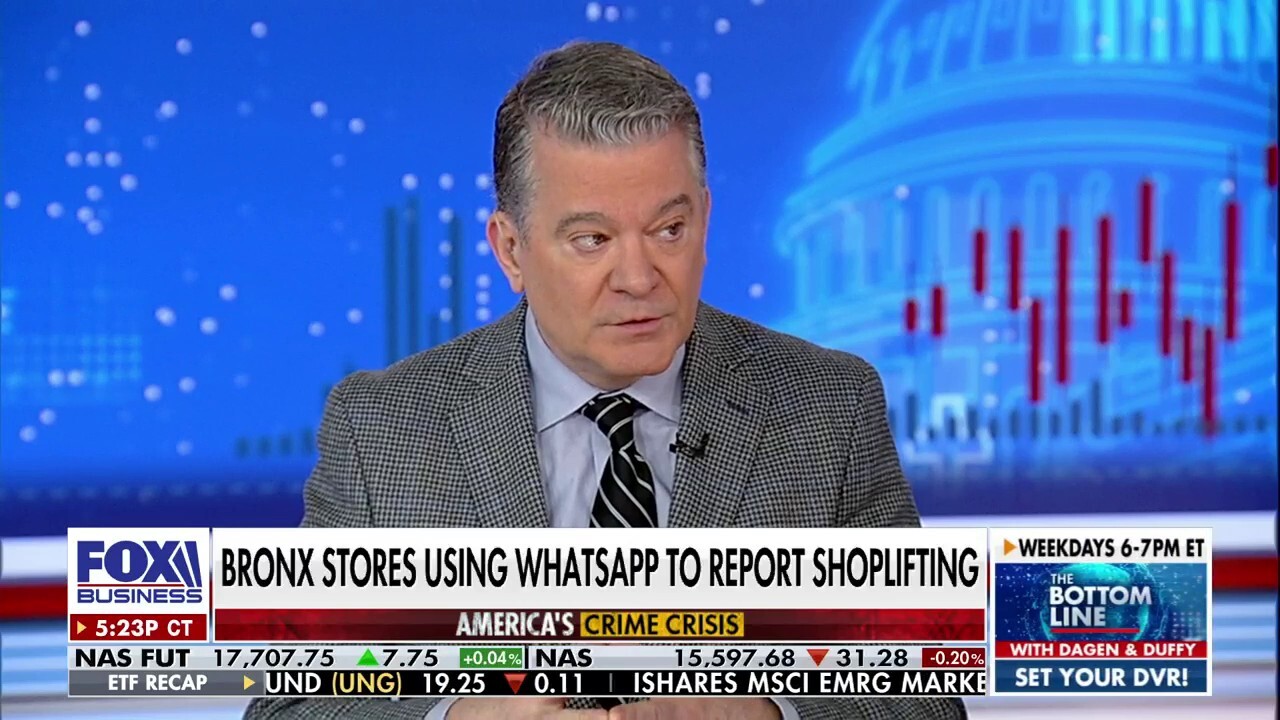 The Fox News contributor and former NYPD inspector joins "The Bottom Line" to discuss New York police officers giving shop owners their personal phone numbers to help fight shoplifting.