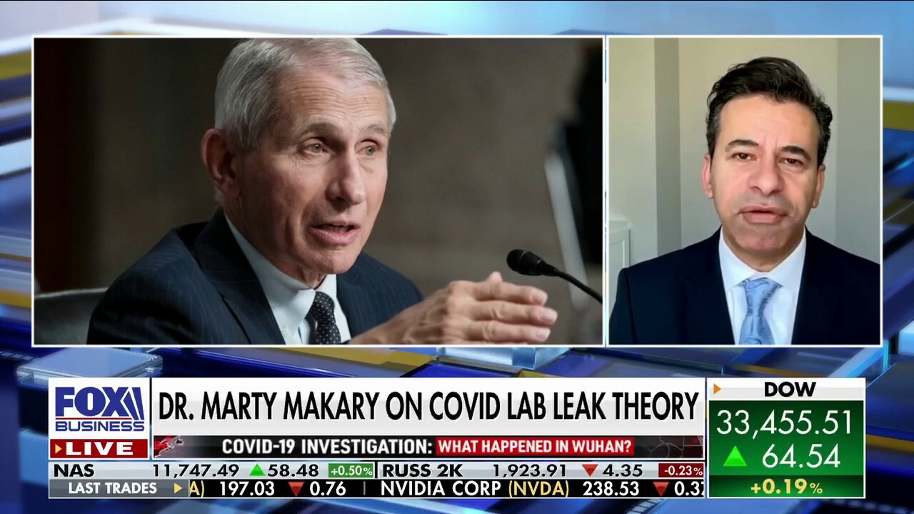 Dr. Fauci participated in an 'intense' COVID lab leak coverup: Dr. Marty Makary