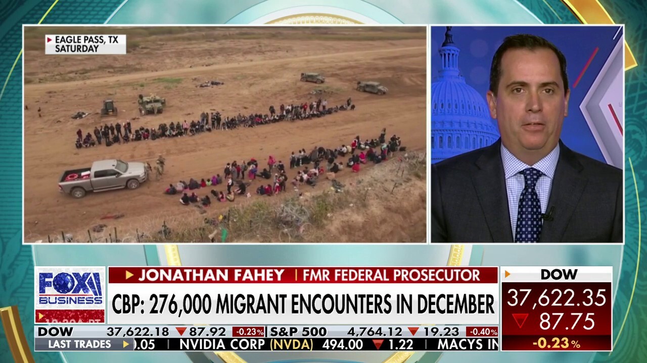 Lack of enforcement, good faith from Biden administration is 'main issue' on border: Jonathan Fahey