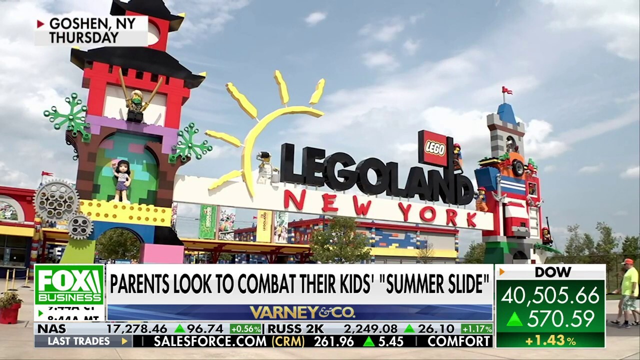 FOX Business' Jeff Flock reports on LEGOLAND New York's 'Master Builder Experience' that helps prevent learning loss for kids over the summer months.