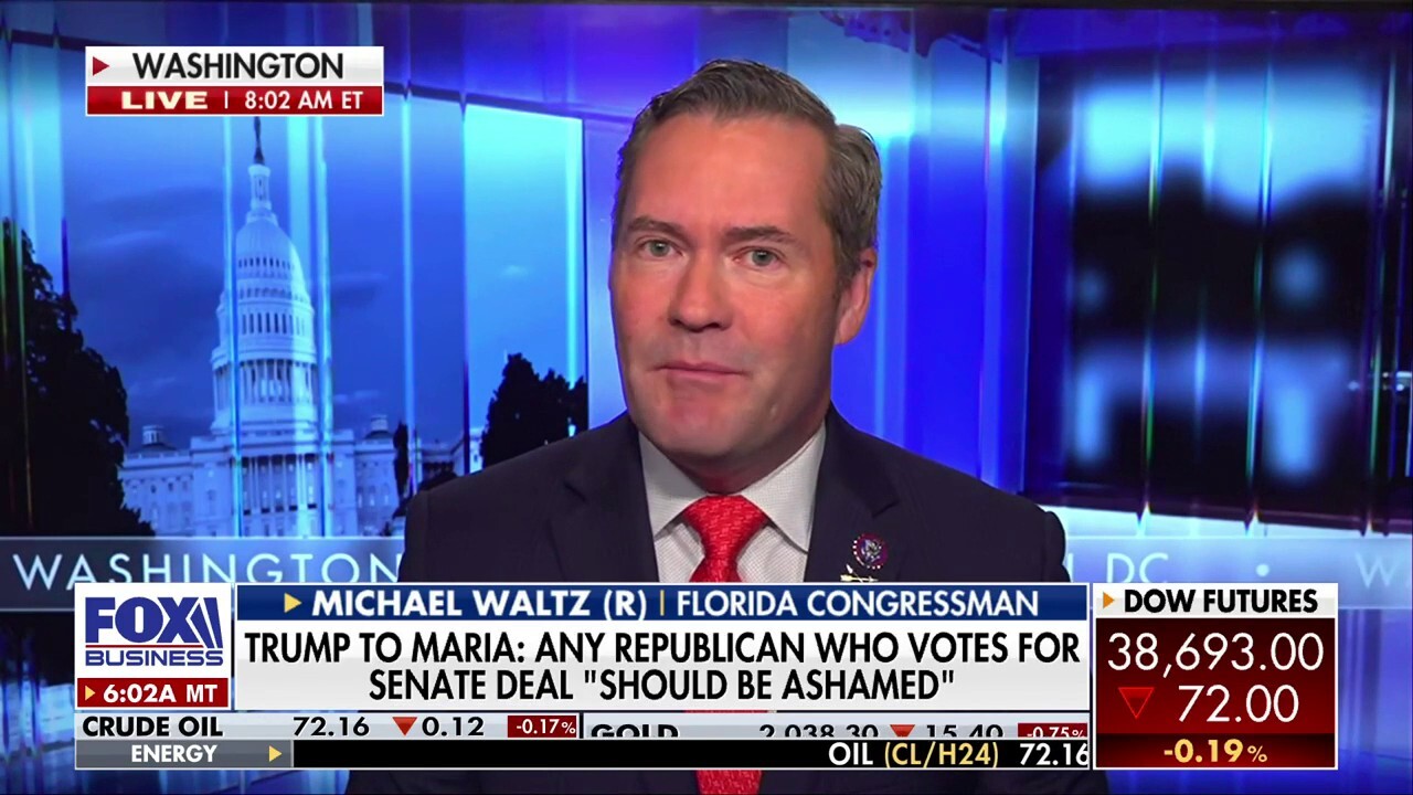 If Biden, Senate were serious about border negotiations, they would have included House GOP: Rep. Michael Waltz