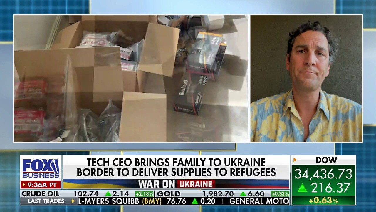 Tech CEO on Ukraine mission, pleads US for businesses to step up 