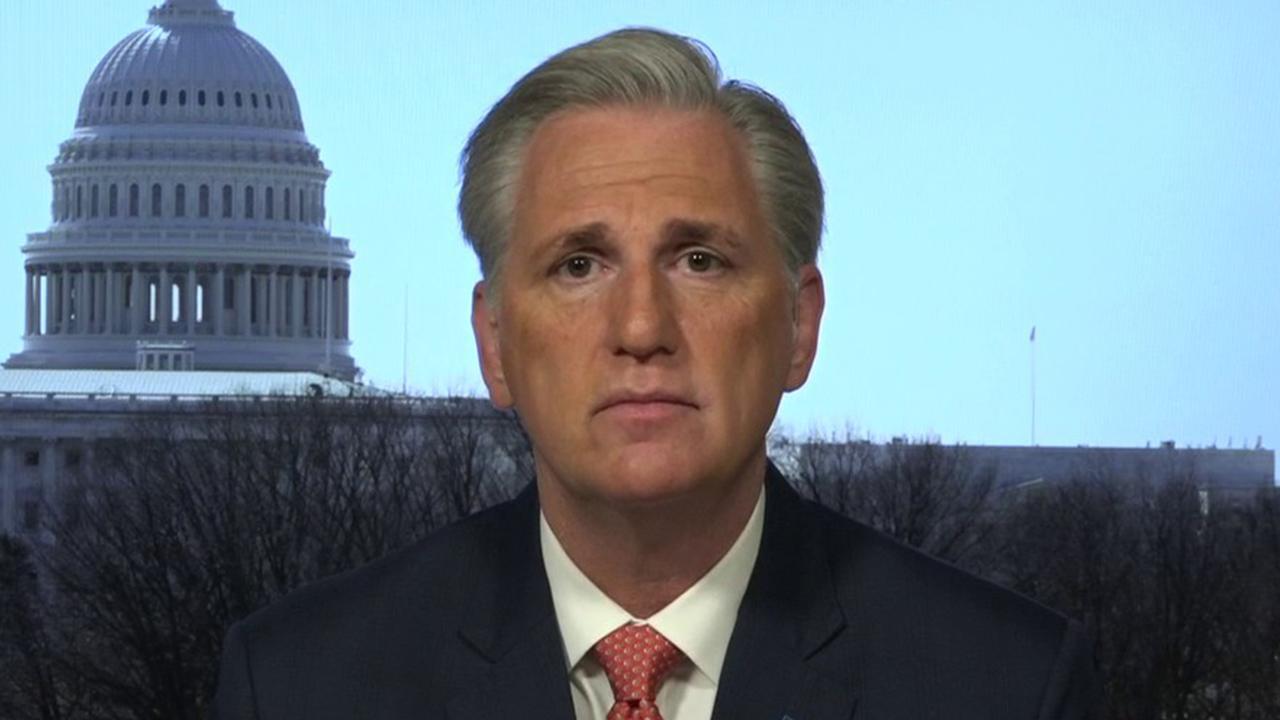 Democrats making it harder for small businesses for get coronavirus loans: Kevin McCarthy