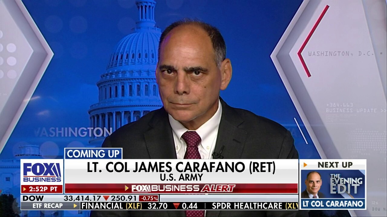 Pro-Hamas rallies are 'orchestrated, performance theater,' argues Ret. Lt. Col. Carafano