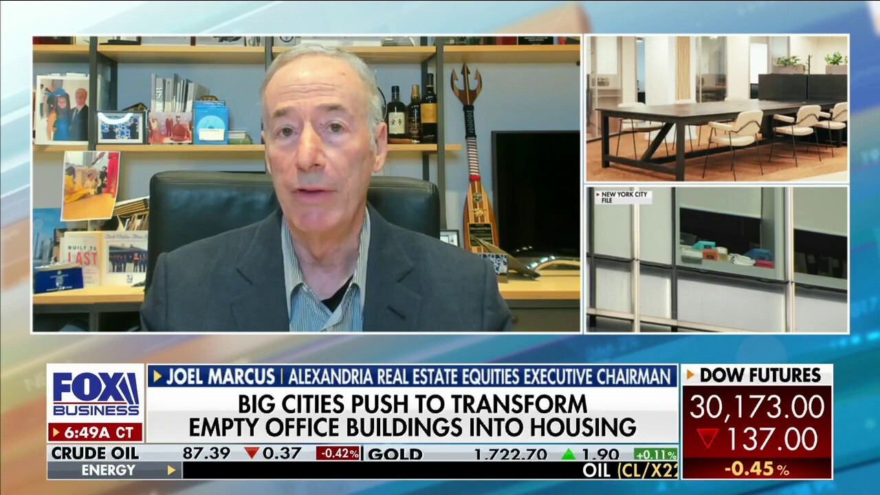 Turning office buildings into apartments offers ‘an awfully good solution' to rising housing costs: Joel Marcus