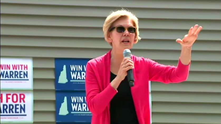 Elizabeth Warren polling well, can she beat Biden?