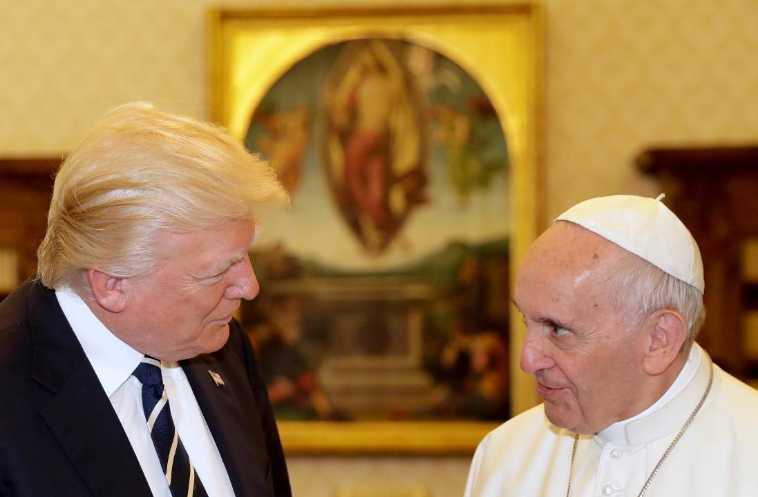 President Trump talks climate change, terrorism with the Pope