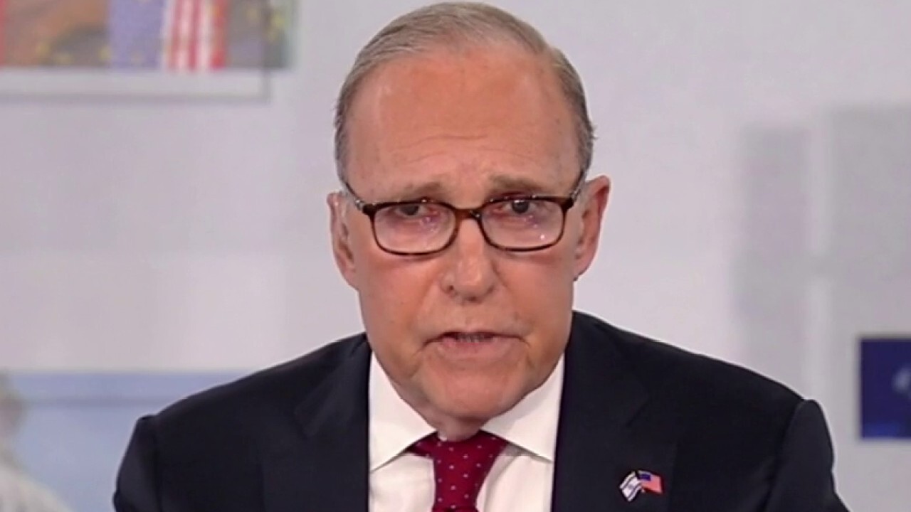  Fox Business host Larry Kudlow calls out President Biden for 'demoralizing the economy' on 'Kudlow.'