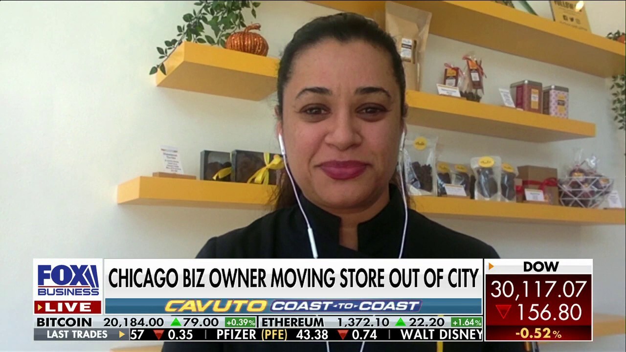 Chicago business owner Uzma Sharif lays out her plan to relocate her business out of the city and discusses the reasoning behind her decision to move on ‘Cavuto: Coast to Coast.’