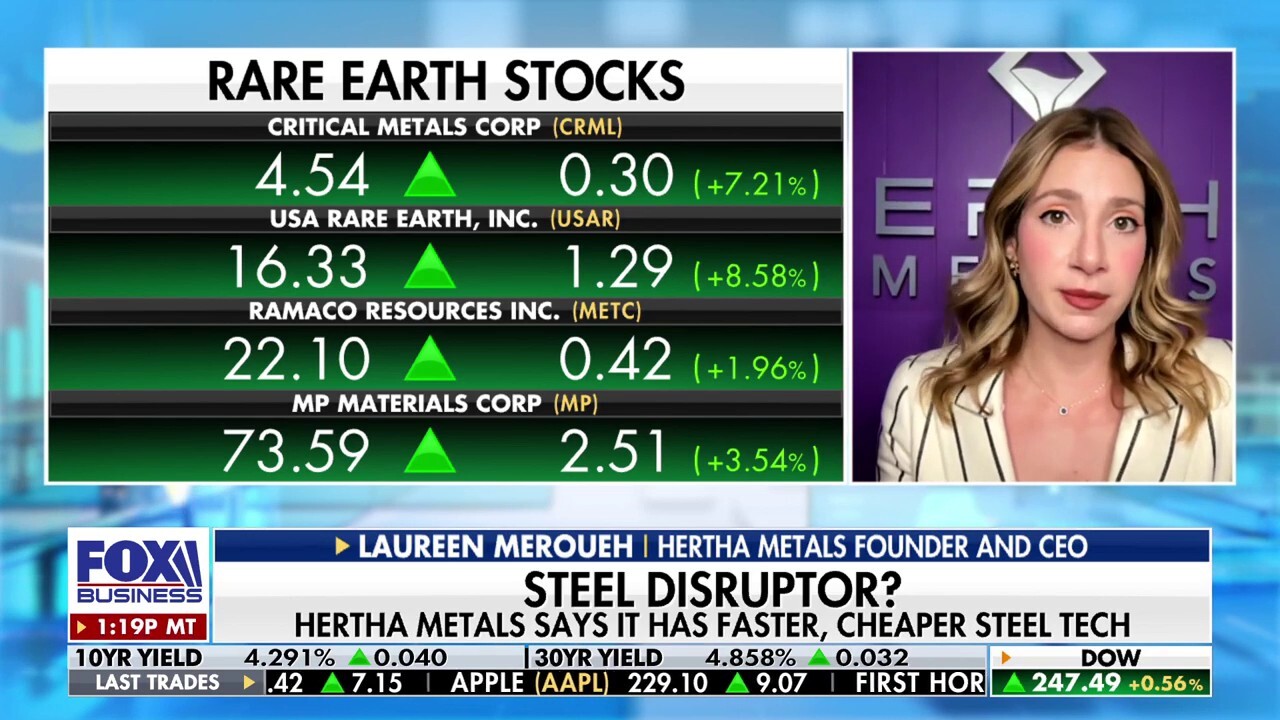 Hertha Metals CEO says her company is ‘very active’ working with Trump administration