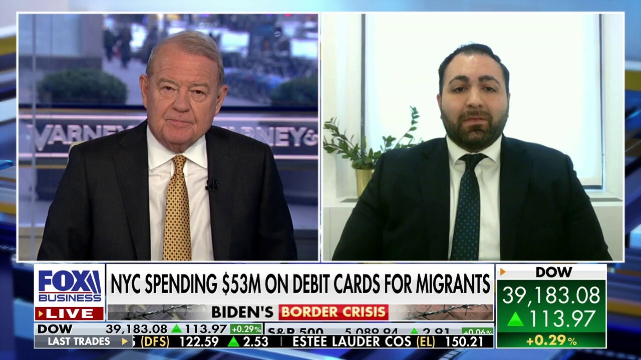 New York Assemblyman Michael Tannousis reacts to reports that New York City is spending $53M on debit cards for migrants on ‘Varney & Co.’