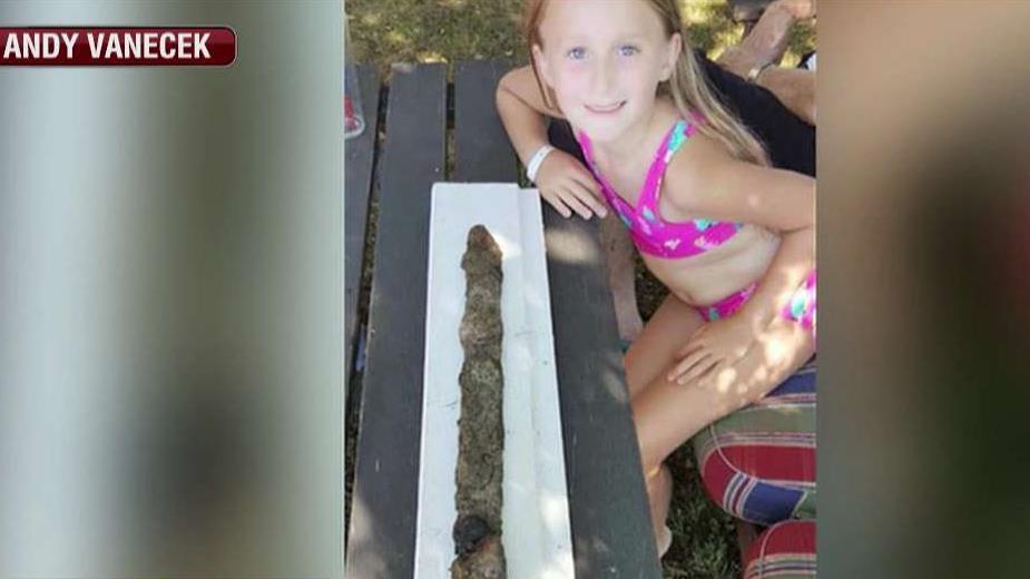 Ancient Viking sword found by eight-year old girl in Sweden