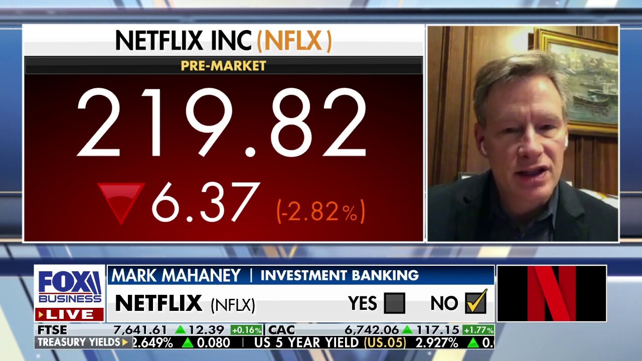 Netflix in ‘no-mans-land’ as share price drops: Mahaney