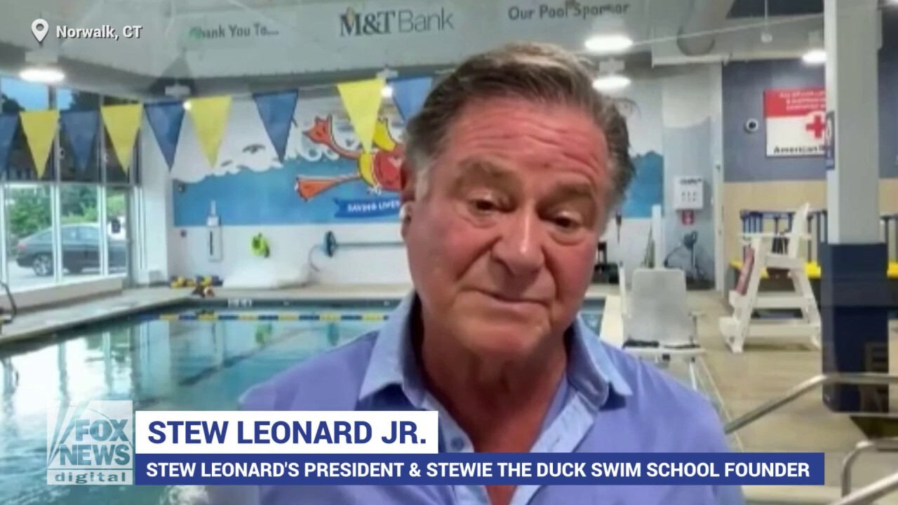 Stew Leonard Jr., grocery story chain president and Stewie the Duck Swim School founder, speaks to FOX Business about his family tragedy that pushed him to focus on water safety for kids.