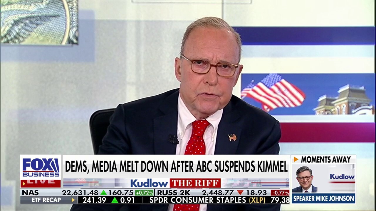 Larry Kudlow: Kimmel ‘only has himself to blame’ for losing job