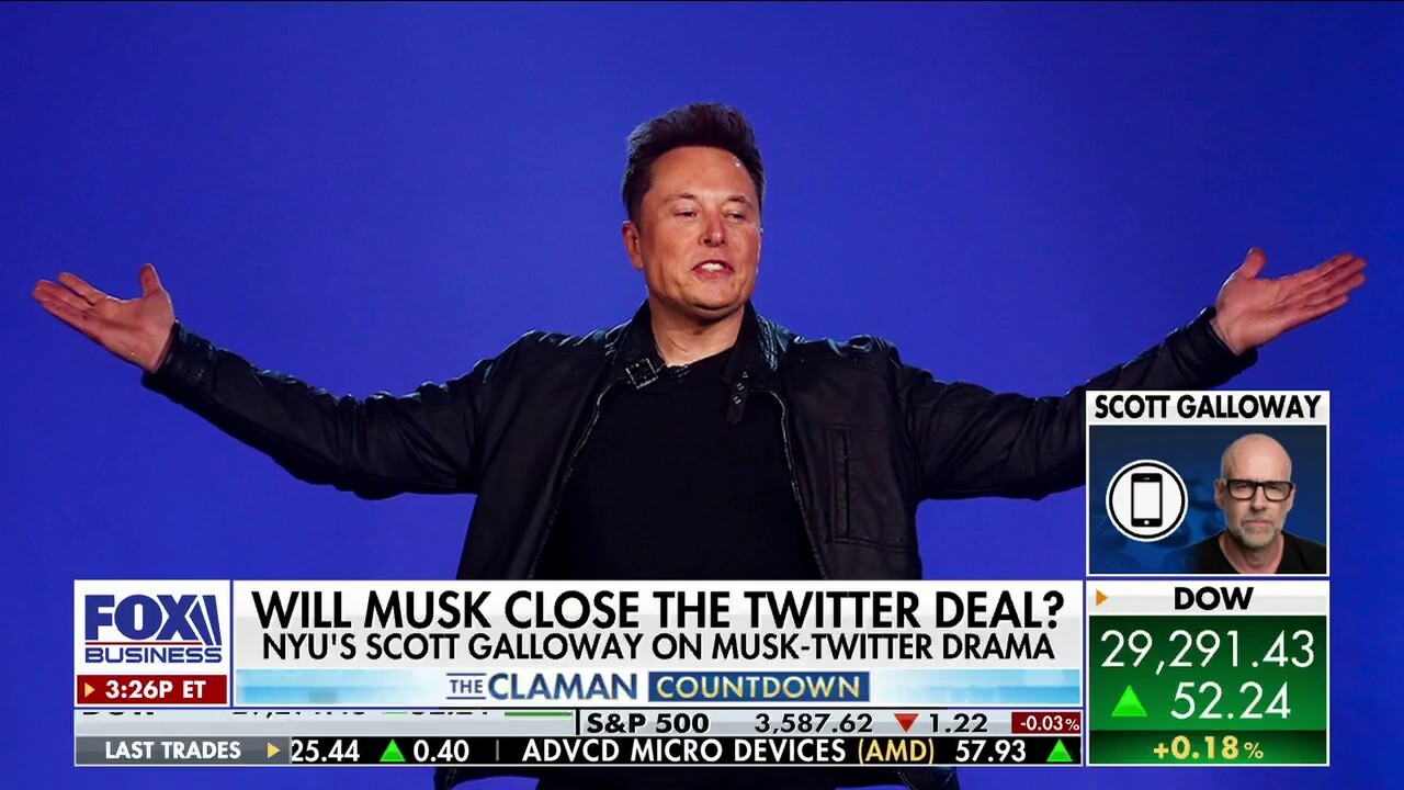 'Adrift' author Scott Galloway discusses how Wall Street feels about Musk's potential deal with Twitter and who wins if the sale is finalized on 'The Claman Countdown.'