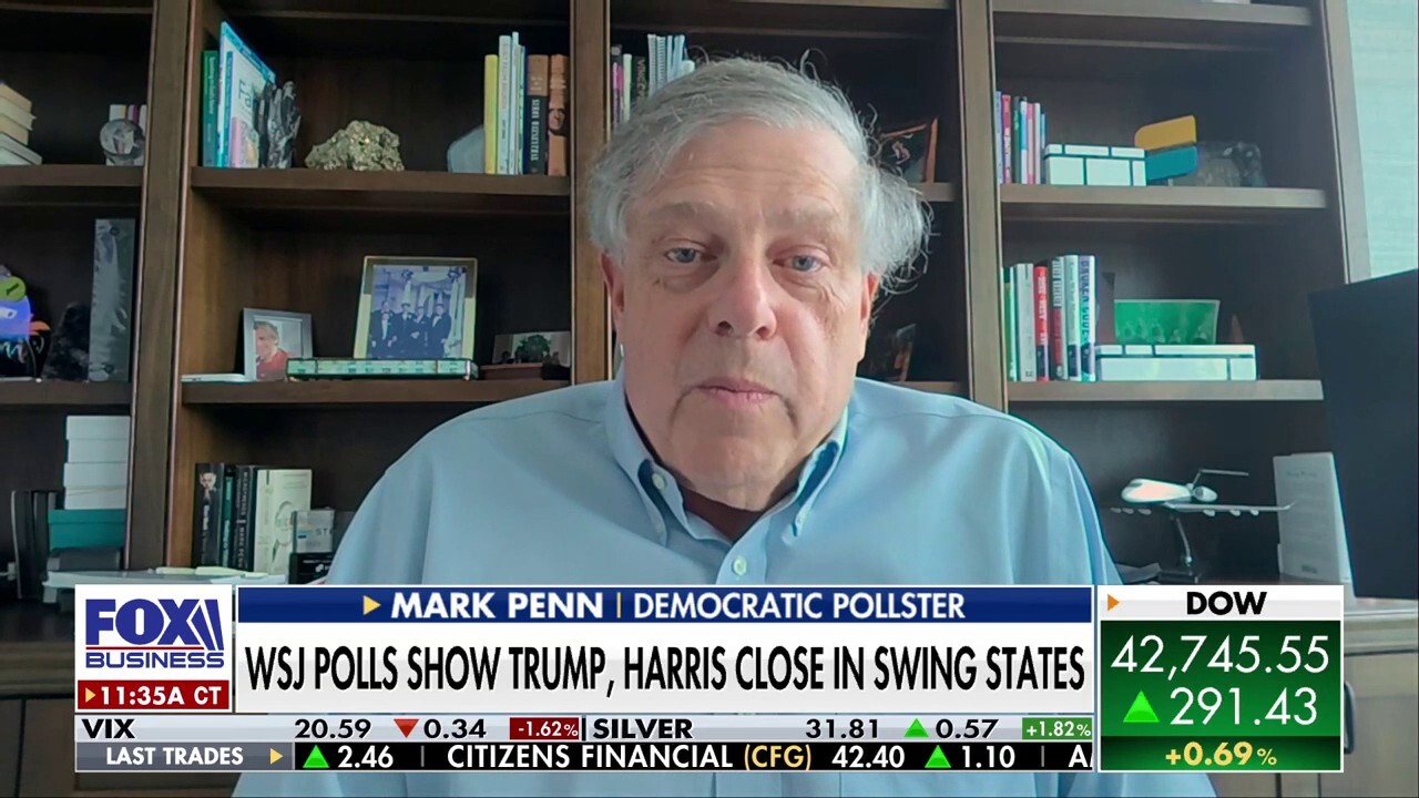 I 'don't recall any presidential race where we've seen these polls this close': Mark Penn