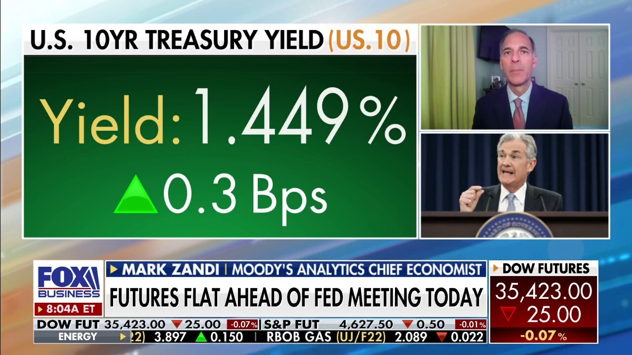 Moody’s Analytics chief economist Mark Zandi predicts the Fed will wind down bond purchases and lay the foundation for rate hikes.