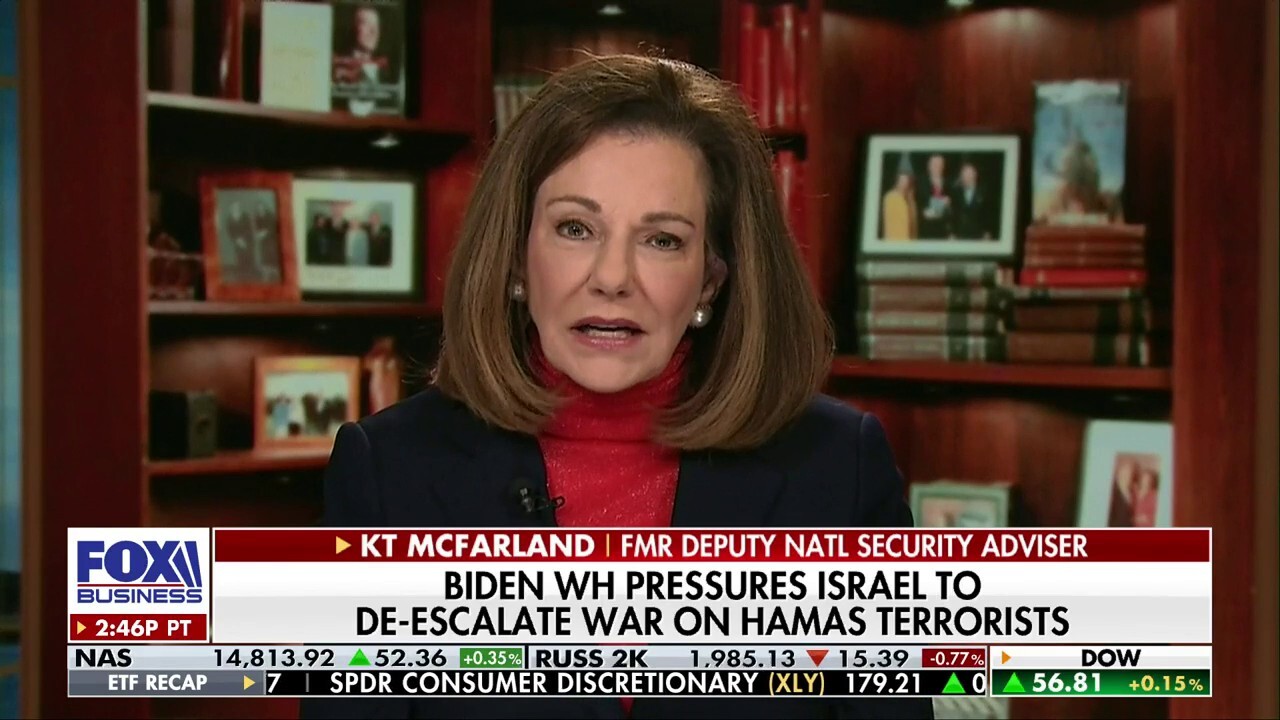 The strategy should be let Israel finish the job: KT McFarland